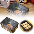 thumbnail image 1 of Halloween Themed Transparent Window Storage Ideal For Storing Festival Pumpkin Children's Candy And In A Tinplate, 1 of 9