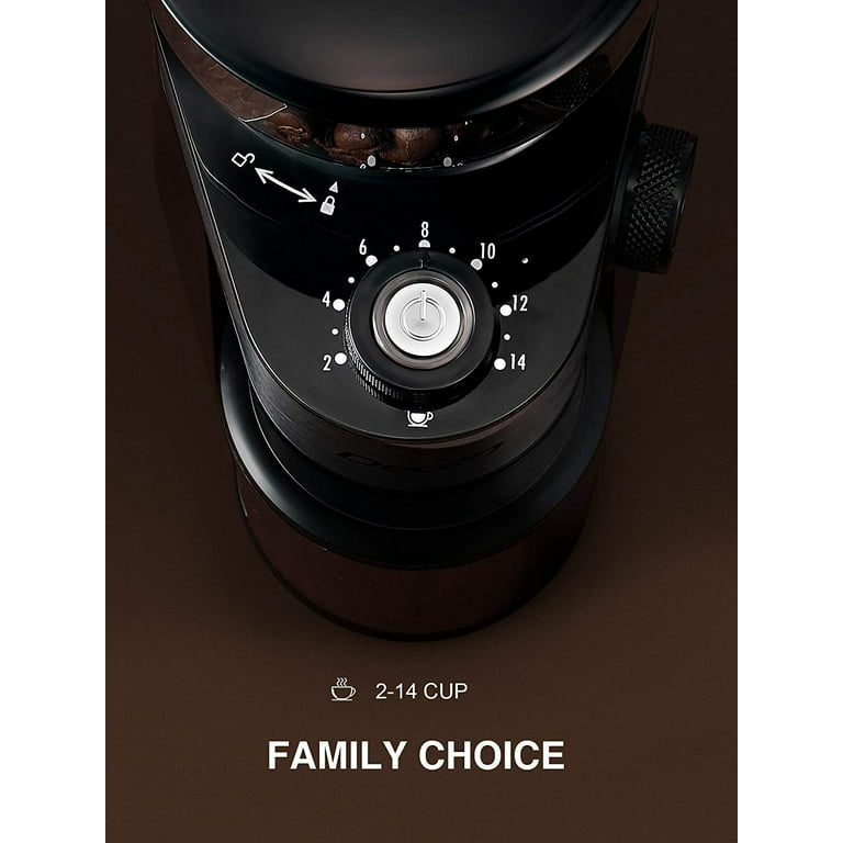 Coffee Grinder Electric, FOHERE Coffee Bean Grinder with 18 Precise Gr –  Fohere