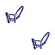 thumbnail image 3 of Greeniant Acolchado Halter Pony Bridle Head Collar Equipo de protección Protección Handly Use Rustproof Headstall Práctico Azul Azul METRO 2piezas, 3 of 6