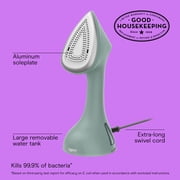 Conair ExtremeSteamir 2-in-1 Steam and Press, Garment Steamer and Iron for Clothes, 1700W, 30-Second Heat Up, Detachable Water Tank, Blue