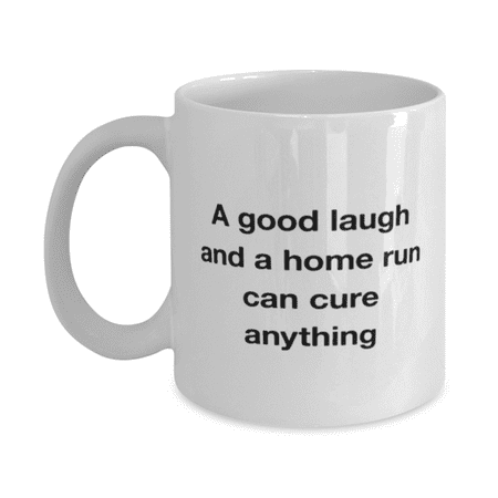 

Baseball Mug - Baseball Coffee Cup - A Home Run - Baseball Coffee Mug White 11oz