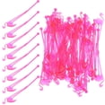 thumbnail image 4 of Miangastore 50Pcs Creative Flamingo Pattern Drink Disposable Beverage Stirrers Swizzle Sticks Mixing Sticks Stirring Rods, 4 of 9