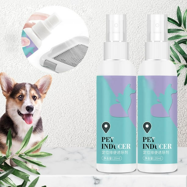 Spray De Entrenamiento Para Ir Al Baño Para Mascotas, Eficaz Y Suave Spray Portátil De Ayuda Para El Entrenamiento De Ir Al Baño De 120 Ml Para Interiores