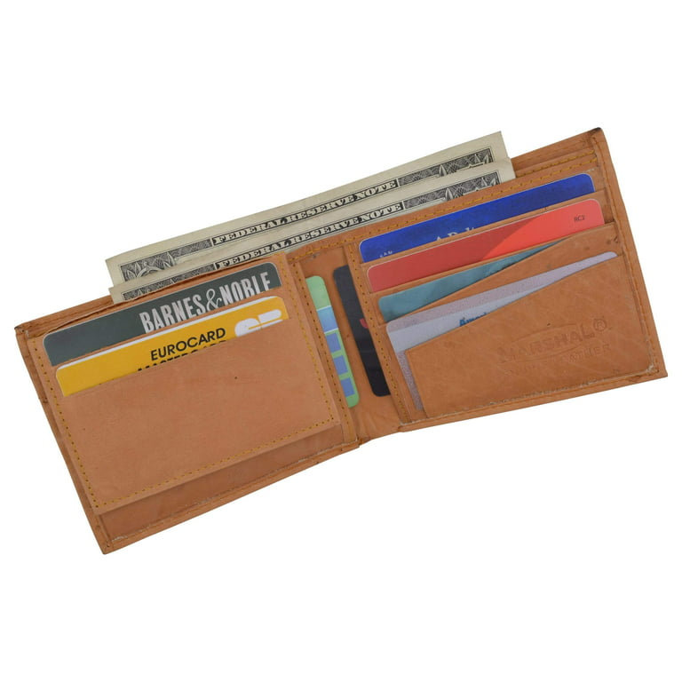 Walletcity Simple Men's Wallet Bifold Leather Wallet With Picture Slot  (With Box) #60223