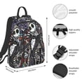 thumbnail image 2 of Goofa The Nightmare Before Christmas Pattern School Backpack for Students – Tear-resistant Bag Spacious, Comfortable, and Stylish Backpack with Multiple Pockets, 2 of 7