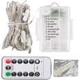 thumbnail image 4 of Patio Umbrella Lights, 104 LEDs String Lights for Parasol, 8 Fairy Modes with Remote Control Decoration Balcony, Garden, Terrace, 4 of 5