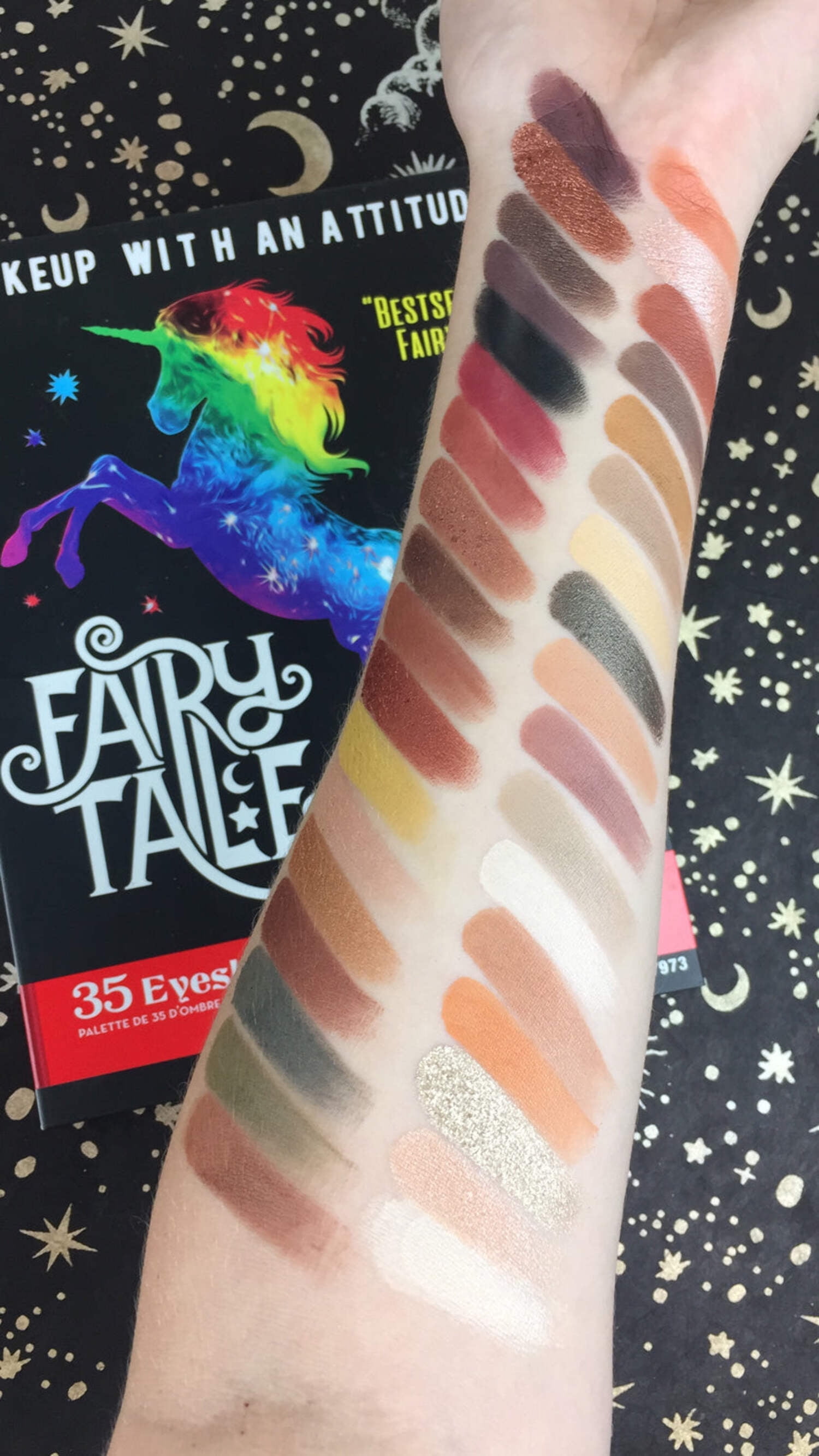 RUDE COSMETICS Fairy Tale 35 Eyeshadow Palette - Book 3