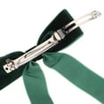 thumbnail image 6 of STRANDCHIC Luxurious Velvet Bow Hairpin for Women Dark Green 1Pack Elegant Styling, 6 of 7