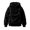 Black*, variant on RUTAYY Girls Hoodie Long Sleeve Solid Color Detachable Strap Pocket Fuzzy Pullover Hooded Sweatshirt Black