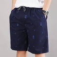 thumbnail image 6 of Ynynloco Mens Casual Shorts - Cotton Drawstring Summer Beach Stretch Twill Chino Golf Shorts with Side Pockets for Daily Outdoor Wear, 6 of 6
