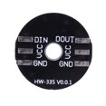thumbnail image 2 of Placa De Desarrollo De Lámpara De Color Módulo de desarrollo de lámpara WS2812B, placa de desarrollo de linterna LED RGB redonda, 3 bits, 5V, 2 of 6