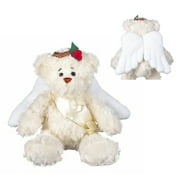 Angelina Angel Bear Christmas Plush Toy - By Ganz (9in)