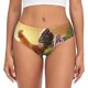 thumbnail image 1 of Balery Country Farm Morning Rooster Ropa Interior de Algodón para Mujer con Dibujo – Braguitas Cómodas y Elásticas, Estilo Clásico-Small, 1 of 6
