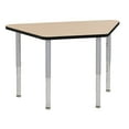 thumbnail image 3 of ECR4Kids 24"x48" Trapezoid Thermo-Fused Activity Table w/ Super Leg, 3 of 9