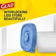 thumbnail image 4 of Glad Food Storage Containers - Soup and Salad Containers - 24 Ounce - 5 Count, 4 of 9