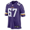 thumbnail image 2 of Men's Nike Justin Skule  Purple Minnesota Vikings Team Game Jersey, 2 of 6
