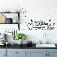thumbnail image 6 of Wall Stickers English Slogan Kitchen Porch Wall Decoration Wall Stickers,Black Home Wall Stickers, 6 of 6