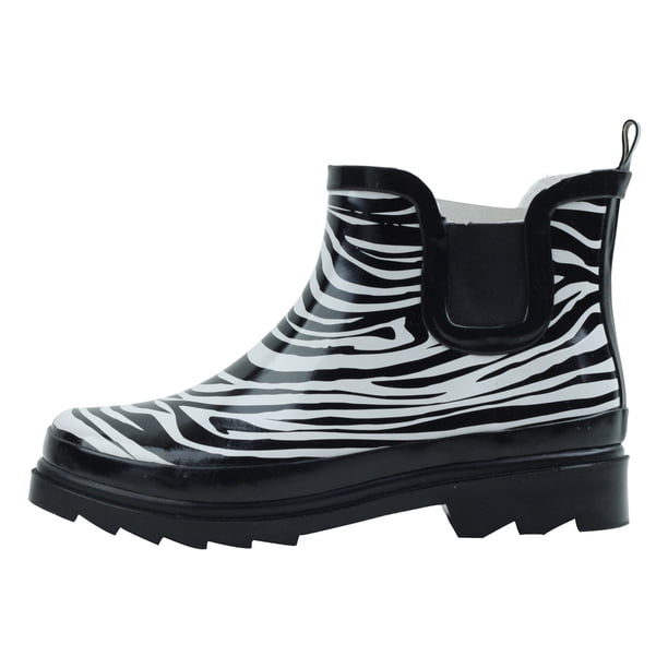 starbay brand women's rubber rain boots
