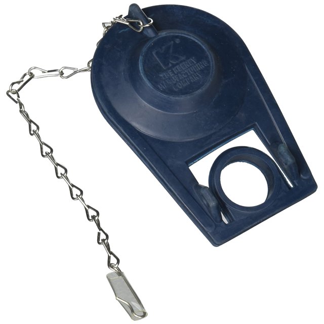 Tapa de inodoro Plumb Pak PP23646 de goma, 2 pulgadas, azul