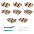 thumbnail image 1 of 16pcs/set Degradable Flower Nutrition Bowl with Garden Tools for Plant Starters, 1 of 9