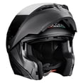 thumbnail image 1 of Casco Integral Abatible para Motocicleta MOCOERL Mate Negro Certificado Dot Doble Visera para Hombre, 1 of 9