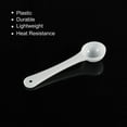thumbnail image 4 of shiyou-Micro Spoons 1 Gram Measuring Scoop Plastic Round Bottom Mini Spoon with Hanging Hole for Home Kitchen Powder Measurement Baking 30Pcs, 4 of 4
