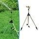 thumbnail image 1 of Aspersor de alta resistencia con trípode, aspersor metálico pulsante para jardines y patios grandes, aspersor de torre con cobertura y altura. Materia seca., 1 of 8