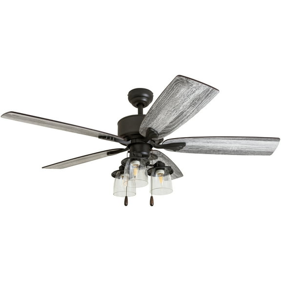Prominence Home Albury 52 In. Bronze Indoor Ceiling Fan