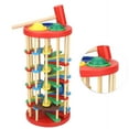 thumbnail image 1 of Colorful Wooden Knock Ball Ladder Toy for Kids Preschool Developmental Gift, 1 of 7