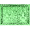 thumbnail image 1 of Ahgly Company Indoor Rectangle Persian Emerald Green Traditional Area Rugs, 6' x 9', 1 of 4
