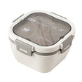 thumbnail image 2 of Plastic Salad Container,2 Layer Plastic Salad Plastic Salad Lunch Box Plastic Salad Lunch Container Enhanced Features, 2 of 8