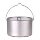 thumbnail image 2 of Olla colgante portátil ultraligera de titanio 2,8 l con tapa Labymos Olla de titanio, 2 of 7