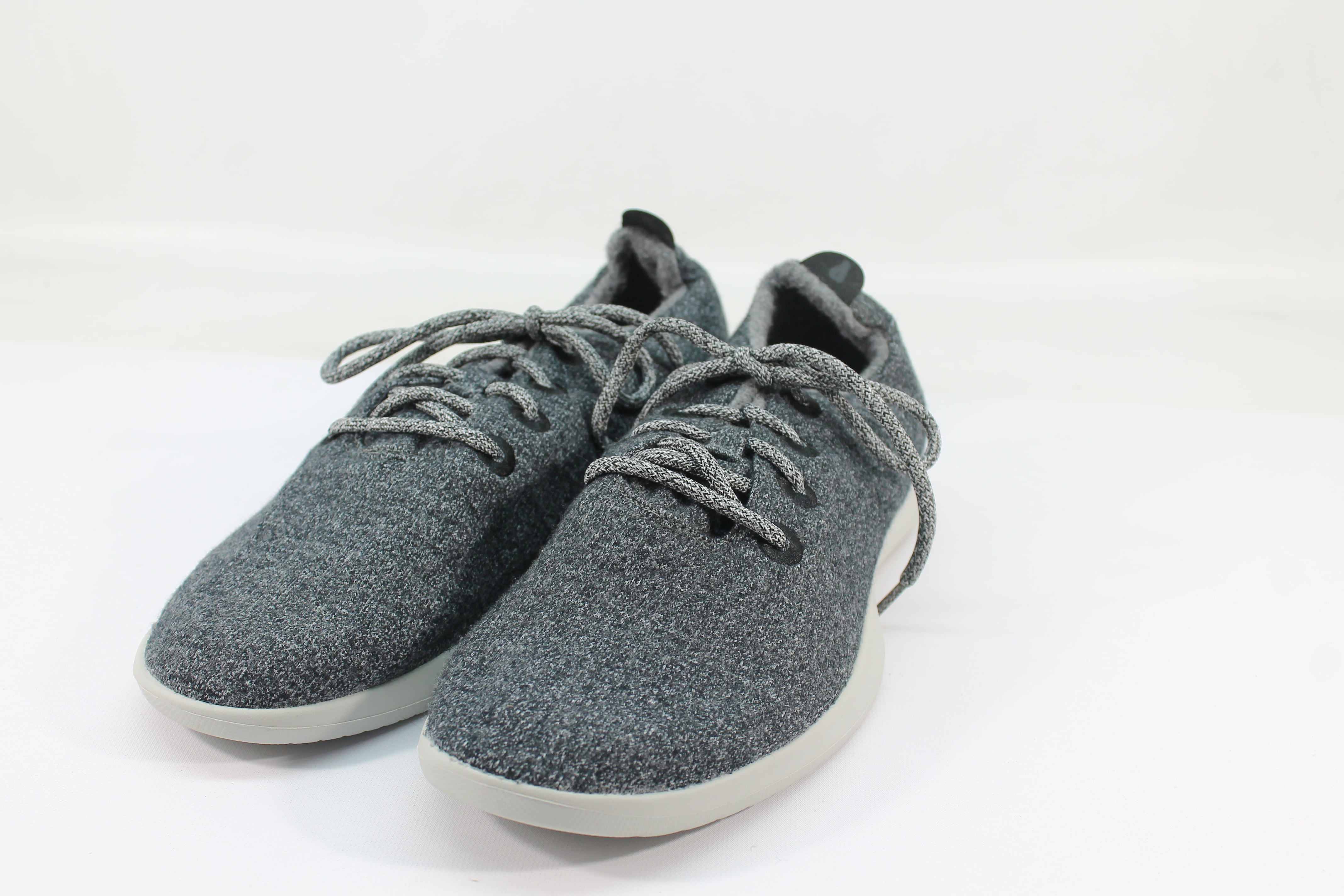 grey wool shoes