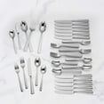 thumbnail image 3 of Lenox Amber Hill 65-Piece Flatware Set, Metallic, 3 of 4