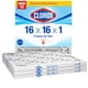 thumbnail image 1 of Filtro de horno Clorox 16x16x1 MERV 13 plisado, paquete 4, 1 of 7