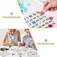 thumbnail image 2 of Miangastore 300Pcs Bingo Counting Chips Colorful Bingo Markers Gambling Game Counters, 2 of 8