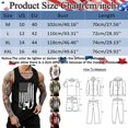 thumbnail image 4 of Eashery Vest T Shirt Men Sports Fitness T-Shirts Beach Shirts Black Vest Men Black Large, 4 of 4