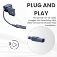 thumbnail image 4 of Backup Camera Replaces for 2014/05 2015 2016 2017 2018 2019 Toyota Aygo II (B4) OE Part # 867900H010, 4 of 5