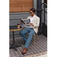 thumbnail image 3 of COOFANDY Mens Chinos Pants Casual Stretch Waist Tapered Trousers Cotton Comfy Pant Golf Pants with Pockets, 3 of 6