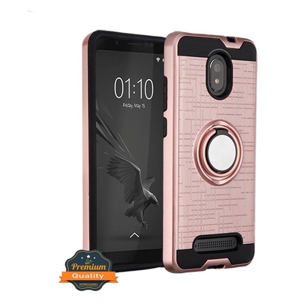 FOXX Foxxd Miro (L590) Phone Case with Ring Holder Kickstand, Hybrid