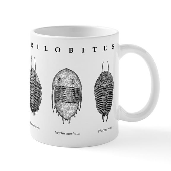 CafePress - Trilobites Mug - 11 oz Ceramic Mug - Novelty Coffee Tea Cup