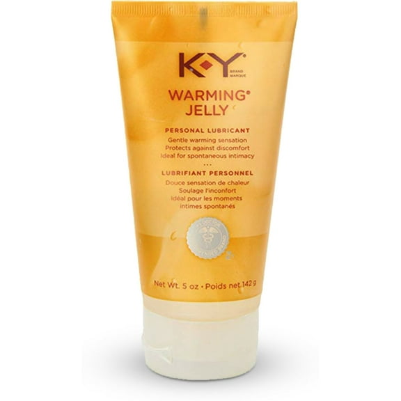 K-Y Warming Jelly Personal Lubricant, 5.0 oz (Pack of 4)