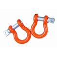 thumbnail image 1 of Mile Marker D-Ring 60-50158 5/8 Inch Pin; 6500 Pound Weight Rating; Powder Coated; Orange; Alloy; Single, 1 of 5
