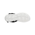thumbnail image 4 of EASY SPIRIT Womens Black Cushioned Strappy Treasur Round Toe Wedge Sandals Shoes 9 W, 4 of 4
