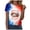 Watermelon Red, variant on idosla USA Flag Tee Shirt for Women 4th of July Memorial Day Gift T Shirt Casual Short Sleeve American Proud T-Shirt Tops (Wine, XL)