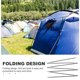 thumbnail image 3 of FUTUREORYY 2Ud Varillas De Fibra De Para Tienda Soporte Resistente Negro Para Camping Y Viaje, 3 of 8
