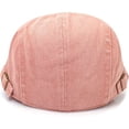 thumbnail image 5 of Newsboy Cap for Men Adjustable Flat Ivy Gatsby Cabbie Driving Hat Breathable Denim Cotton Golf Cap, 5 of 7