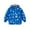 Model a Blue, variant on CSCHome Kids Toddler Winter Hooded Puffer Jacket Outerwear for Boys Girls 1-6Y Autumn Winter Puffer Jacket Baby Cute Lightweight Printed Warm down Coats