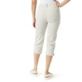 thumbnail image 2 of Gloria Vanderbilt Women's High Rise Amanda Capri, 21" Inseam, 2 of 3
