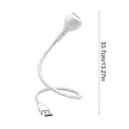 thumbnail image 2 of VQPeo USB Night Light for Laptop Keyboard – Flexible Metal Gooseneck Desk Lamp for Reading, Work, and Travel – Portable LED Task Light with USB Power, 2 of 5